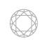 ダイヤのカラットと直径の対比平均 - 0.20ct