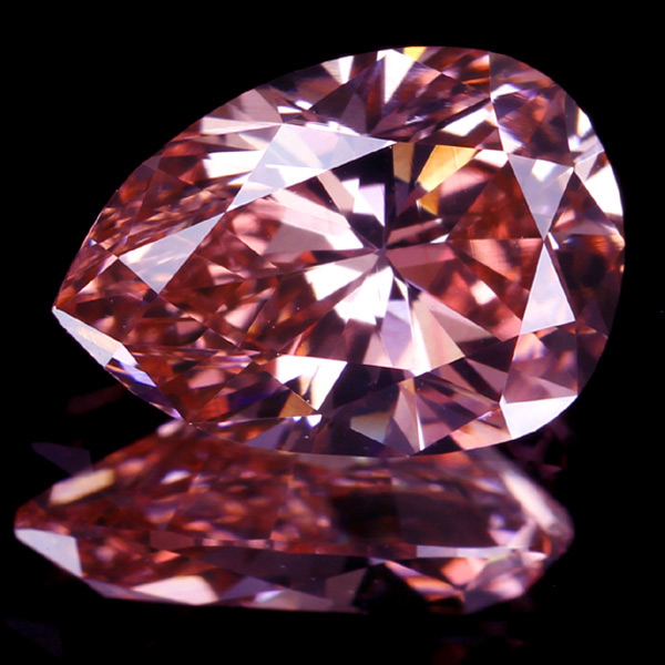 ピンクダイヤモンドルース/F.INTENSE PINK/0.17 ct. GIA