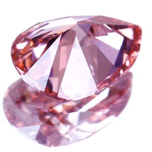 ピンクダイヤモンドルース/F.INTENSE PINK/0.17 ct. GIA