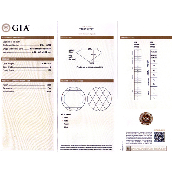 最終価格○極美○ダイヤモンドルース 0.191ct G VS-1 FAIR○