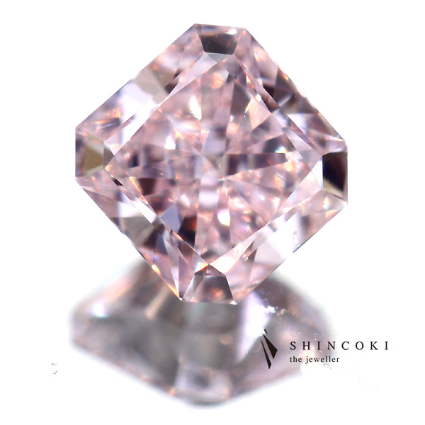 0.23ct FANCY PINK PURPLE SI1 パープルダイヤモンドルース※GIA COLORED DIAMOND GRADING REPORT付