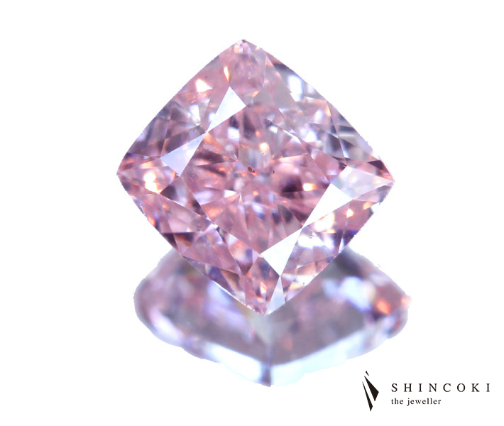 ピンクダイヤモンド ルース 0.26ct FANCY PINK VS2 ※GIA鑑定書付き