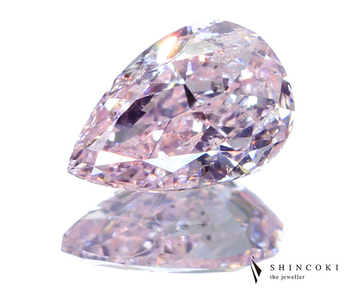 ピンクダイヤモンドルース 0.51ct FANCY PURPLISH PINK I1 ※GIA鑑定 ...