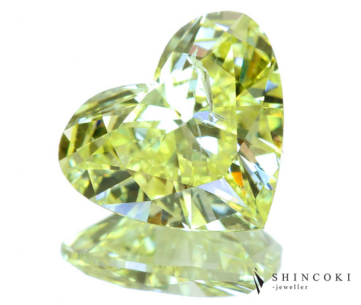 イエローダイヤモンドルース 1.71ct　FANCY YELLOW I-1 ※GIA鑑定書付