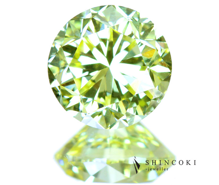 イエローダイヤモンドルース 0.794ct FANCY YELLOW VVS1 ※GIA鑑定書