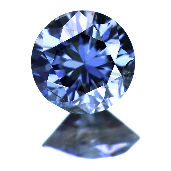 0.372ct FANCY DEEP GRAYISH BLUE I1 TYPE2B ブルーダイヤモンドルース ...