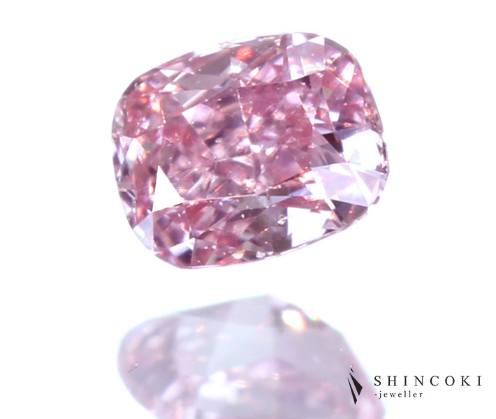 FANCY PINK  / SI-2 中央宝石研究所鑑定書☆ 0.262ct