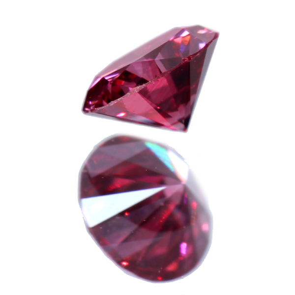 レッドダイヤモンド 0.260ct FANCY PURPLISH RED SI-2 ※中央宝石研究所 
