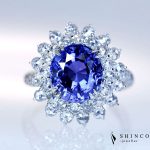 非加熱サファイアリング　PT jeweryrise jewery工房rise 非加熱サファイアリング PT jeweryrise jewery工房rise 非加熱