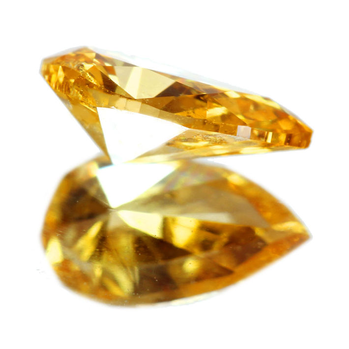 FANCY VIVID YELLOW ORANGE 0.352ct PS