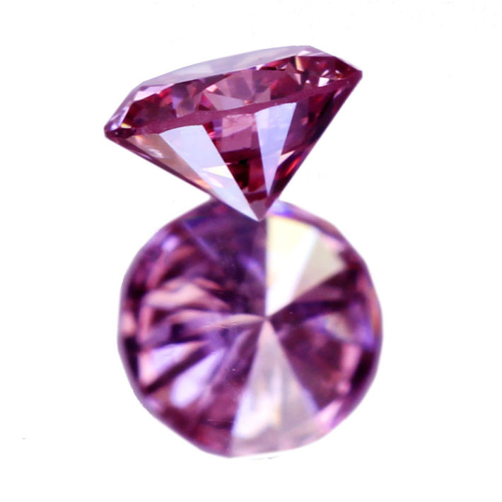 0.105ct SI-2 天然ピンクダイヤ FANCY INTENSE PINK