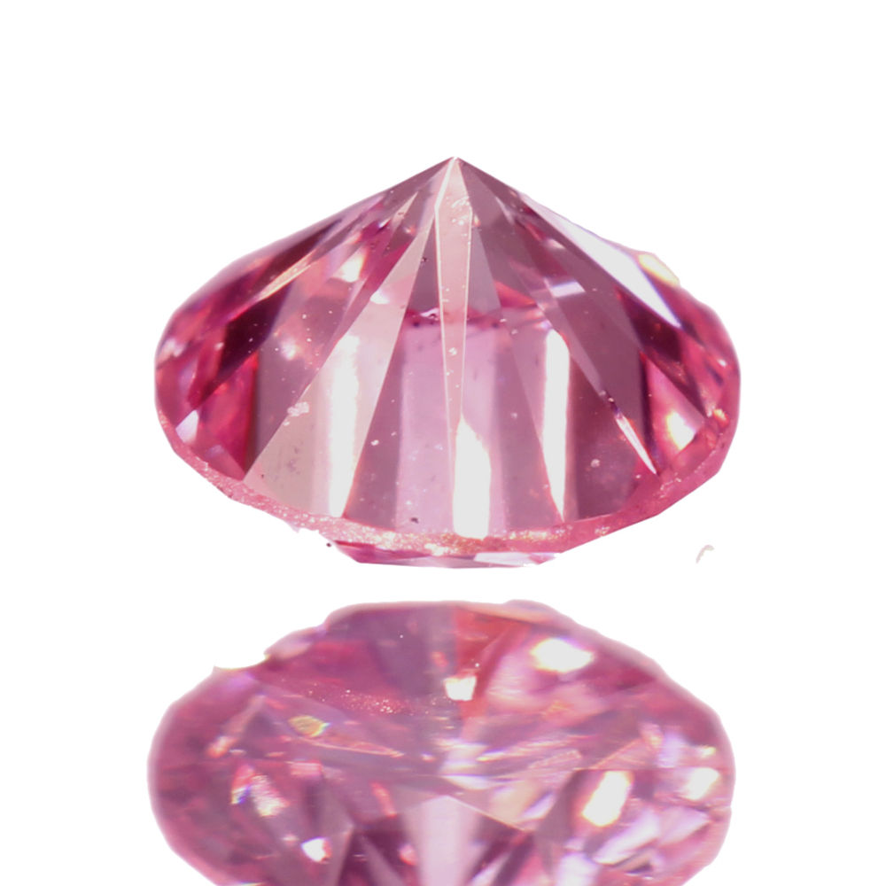 ピンクダイヤモンド ルース 0.120ct FANCY PINK SI-1 / 0.114ct FANCY ...