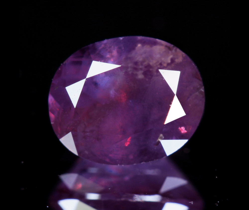 《CLOSING MOUNTAIN MUSEUM》【ALEX Lot.1】ロシア産アレキサンドライト 0.60ct ルース オーバルシェイプ 《ALEXANDRITE》