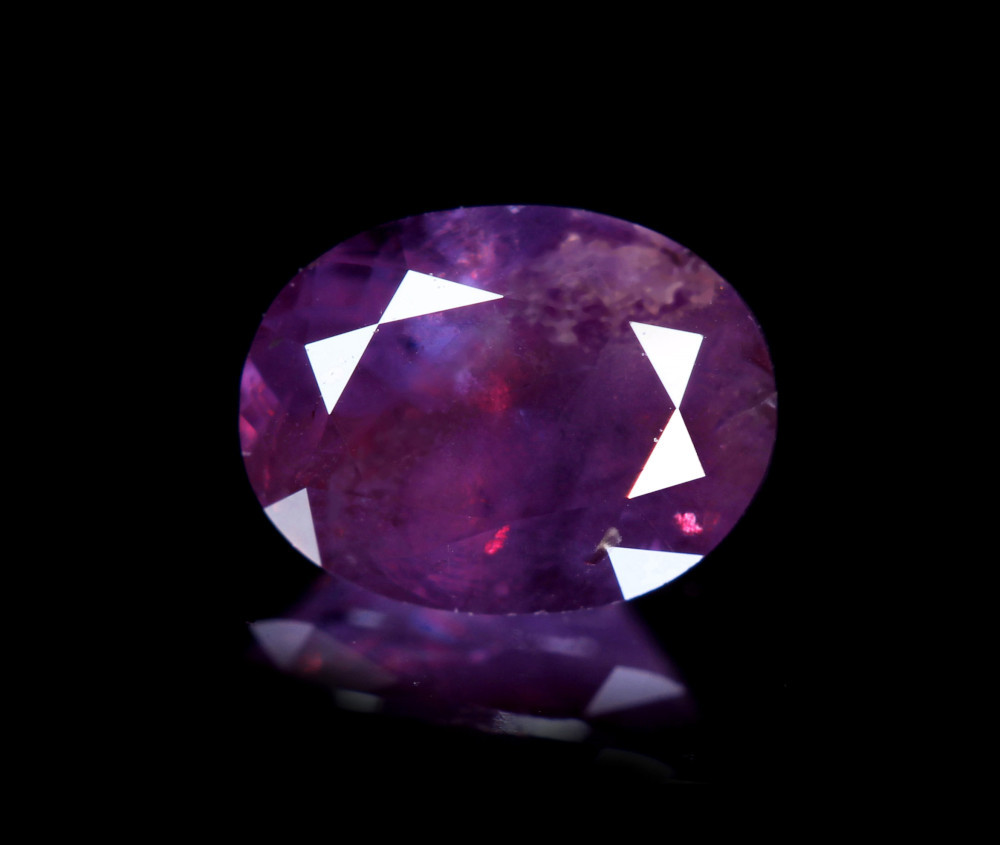 《CLOSING MOUNTAIN MUSEUM》【ALEX Lot.9】ロシア産アレキサンドライト 0.85ct ルース オーバルシェイプ《ALEXANDRITE》