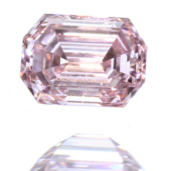 ピンクダイヤモンド 0.077ct FANCY LIGHT PINK VS-1 ※中央宝石研究所ソーティングシート付