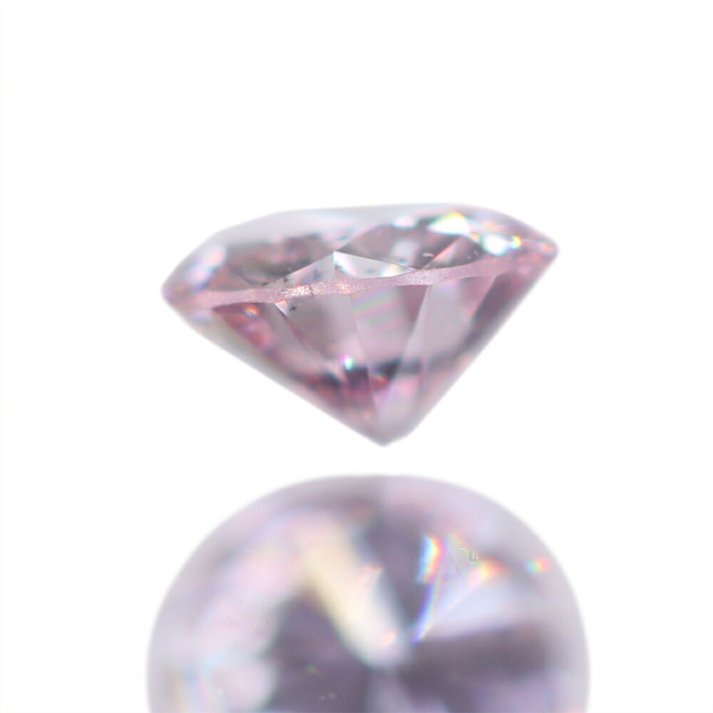 天然ピンクダイヤモンド 0.063ct FANCY LIGHT PURPLISH PINK SI-2 天然ピンクダイヤモンド 0.063ct FANCY LIGHT PURPLISH PINK SI-2