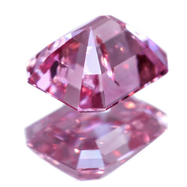 ピンクダイヤモンド ルース 0.42ct FANCY INTENSE PINK I1 エメラルド