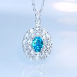 HANDMADE】PT950 ブラジル 産パライバトルマリン 0.27ct ペンダント