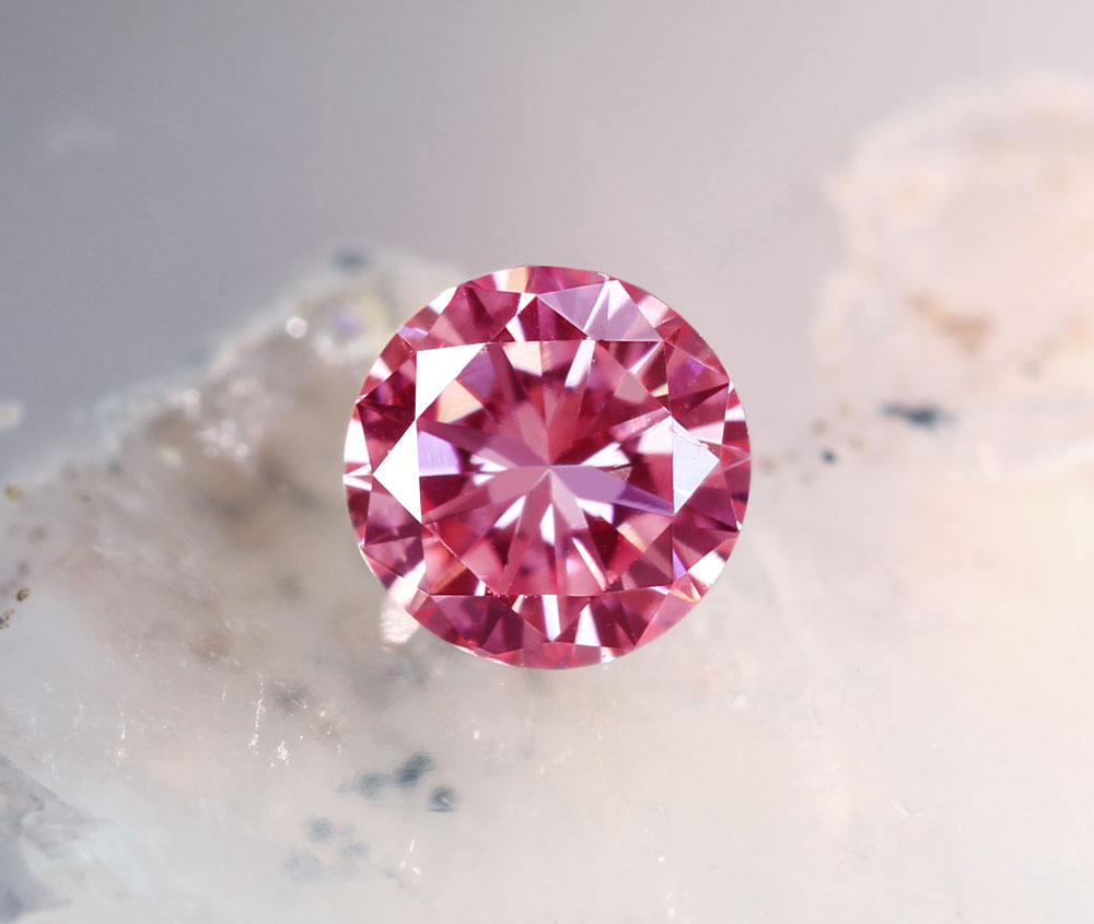 PINK TENDER!ピンクテンダー完売》天然ピンクダイヤモンド 0.178ct ...