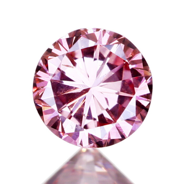 ピンクダイヤモンドルース 0.27ct FANCY INTENSE PURPLISH PINK I1 ※中央宝石研究所ソーティングシート付