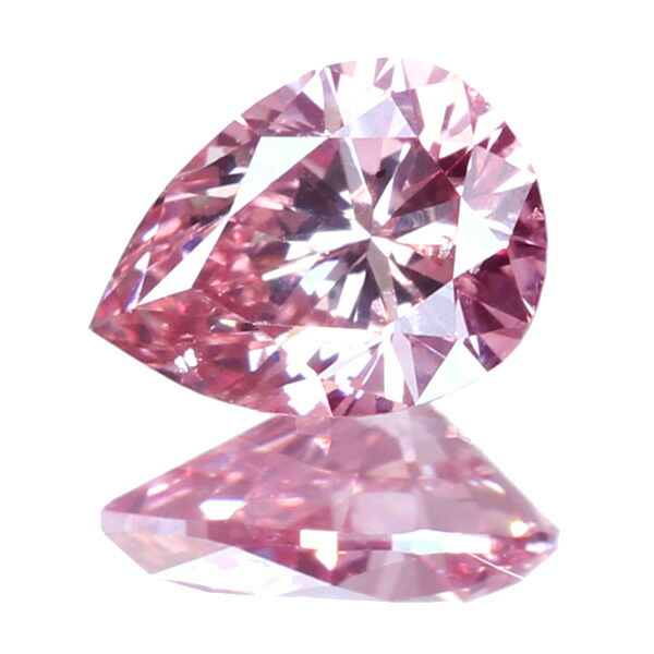 ルース 0.36ct FANCY INTENSE PINK SI2[GIA]ピンクダイヤモンド ペアシェイプ ピンクダイヤ ファンシーインテンスピンク