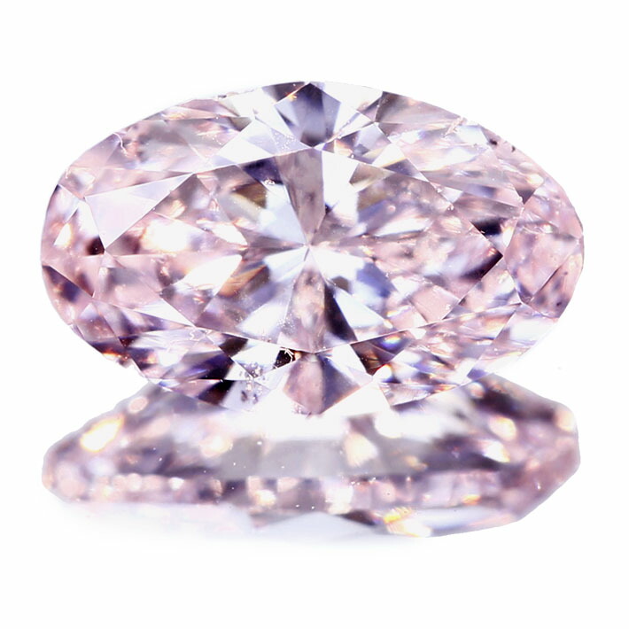 ピンクダイヤモンドルース 0.590ct FANCY LIGHT PURPLISH PINK SI1 ※中央宝石研究所ソーティングシート付